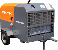 Дизельный компрессор на шасси SPD175S