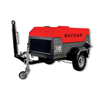 Дизельный компрессор на шасси BAYSAR DS185-7